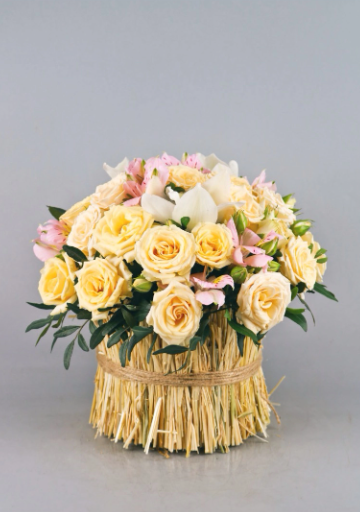 Autumn Harvest Orchid Arrangement - Image 4